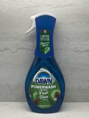 🎊 $7 Dawn Platinum Plus Powerwash Limited Edition Dish Spray in Fresh Pine 🌲